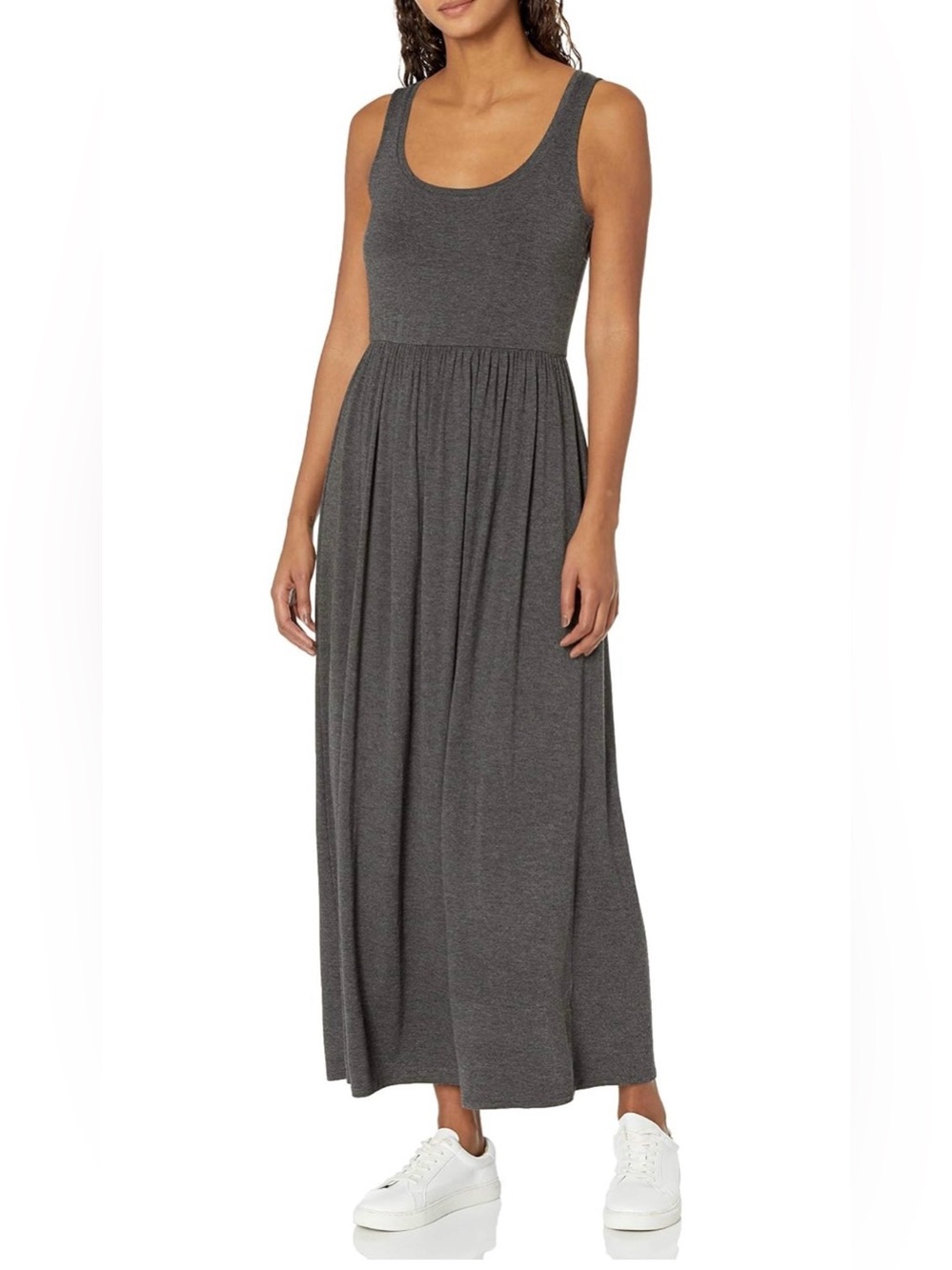 Amazon Essentials Sleeveless Maxi Dress - Charcoal